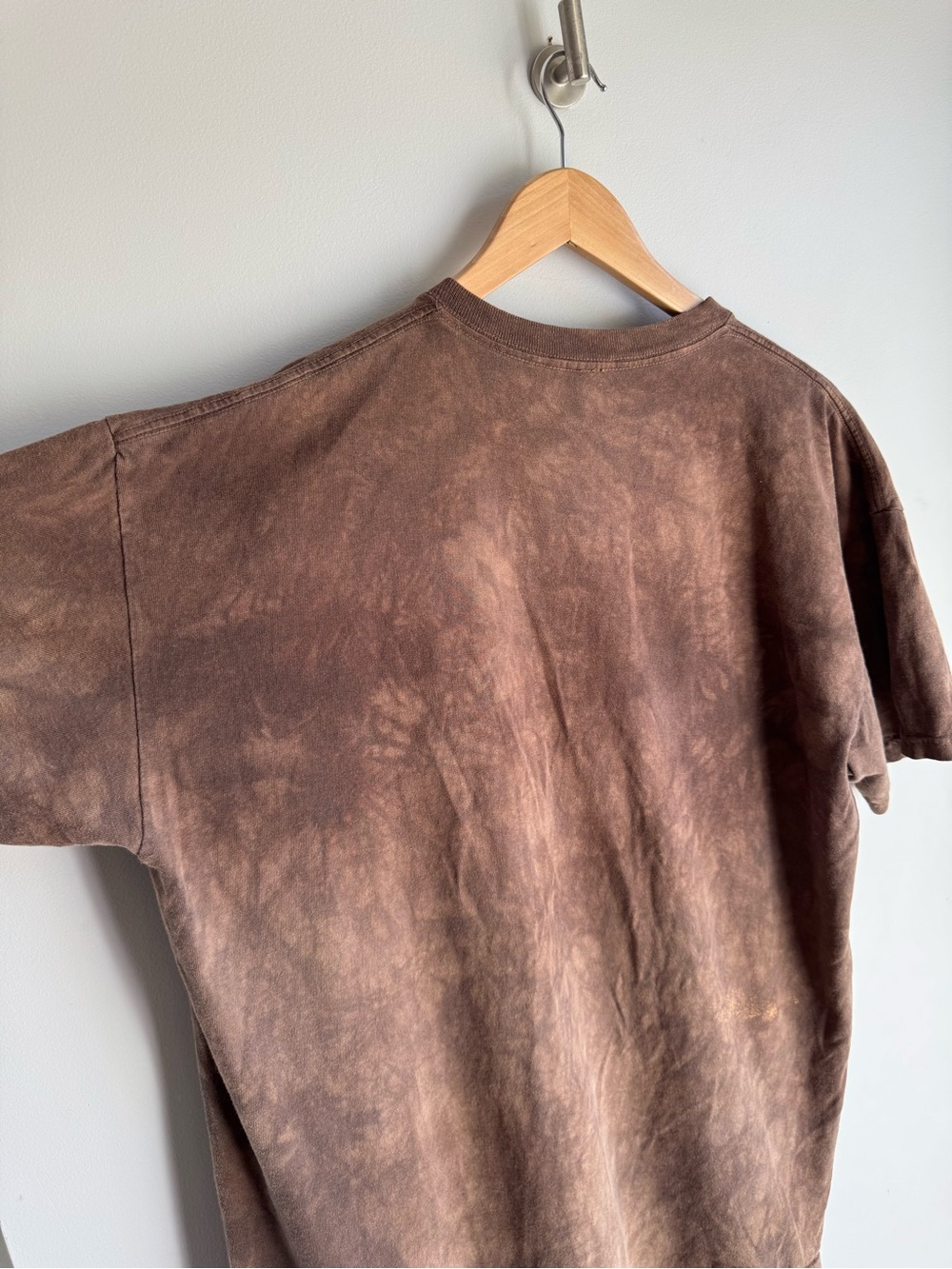 The Mountain 2002 Moose T-Shirt Mens XL Brown Tie Dye Animal Graphic Tee GUC - Picture 8 of 10